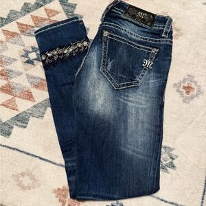 Mid rise miss me skinny jeans